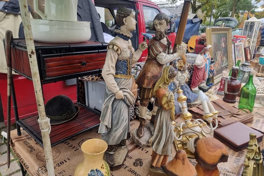 Megaflohmarkt Simbach am Inn beim Lokschuppen, Simbach am Inn